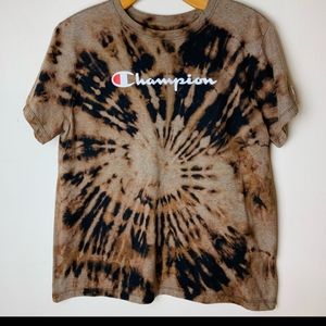 Champion tie dye t-shirt